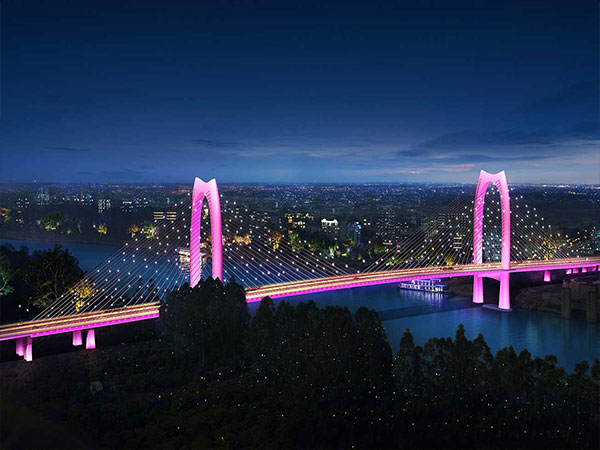 两城大桥桥梁夜景亮化工程设计
