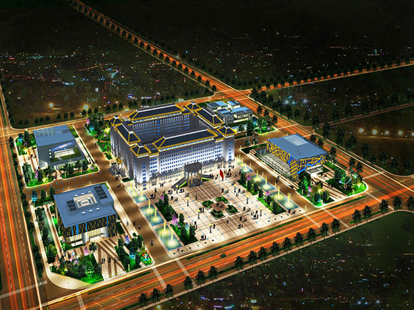 滁州市政府大楼亮化工程