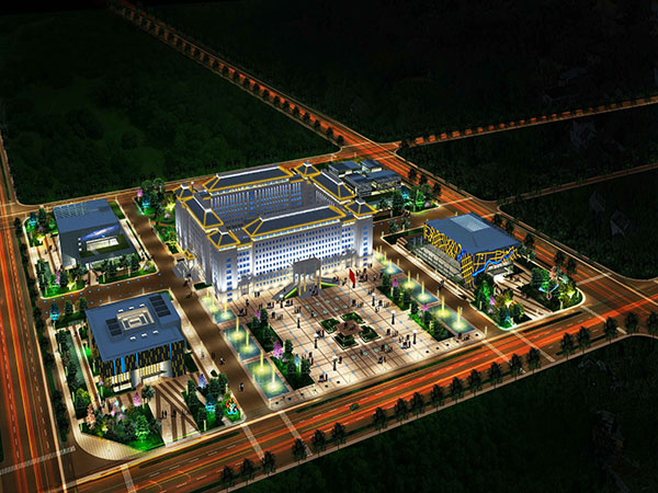 滁州市政府亮化工程照明设计