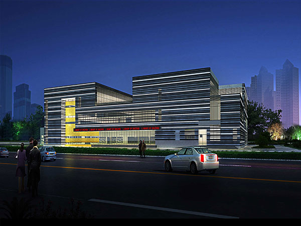 滁州市政务中心大楼亮化工程