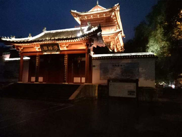 江西浔阳楼夜景亮化工程